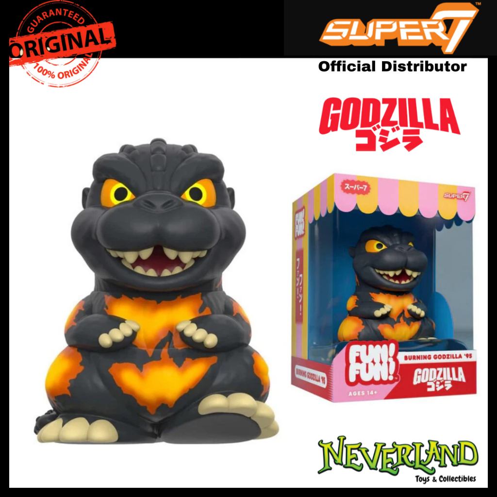 Super7 Godzilla Burning Godzilla Toho FUN FUN Wave 2 Figure | Shopee ...