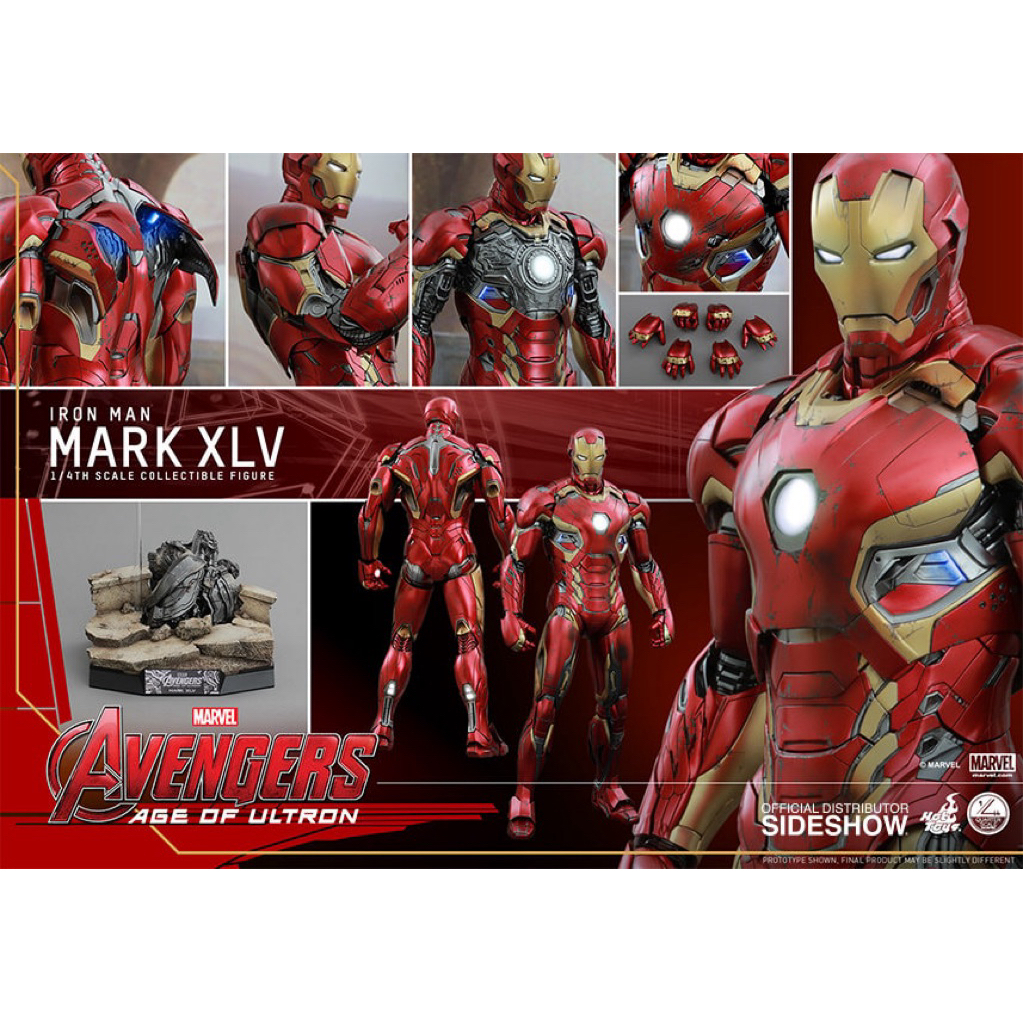 Hot Toys QS006 iron Man Mark 45 ขนาด 1/4 | Shopee Thailand
