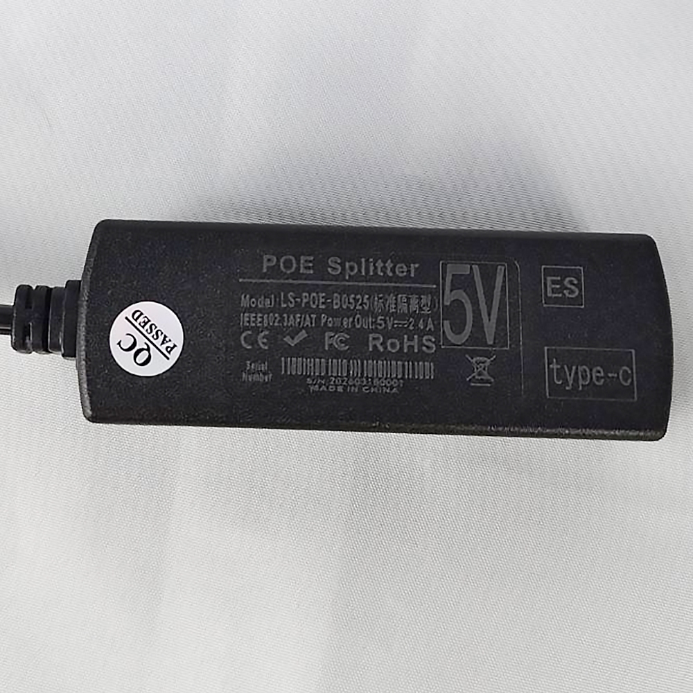 POE SPLITTER รุ่น APOE-07 Type-C อุปกรณ์แยกสัญญาณ POE 5V 2A Poe สำหรับ ...