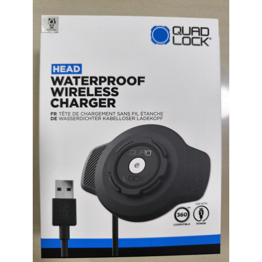 Weatherproof Wireless Charging Head Quad lock | Shopee Thailand