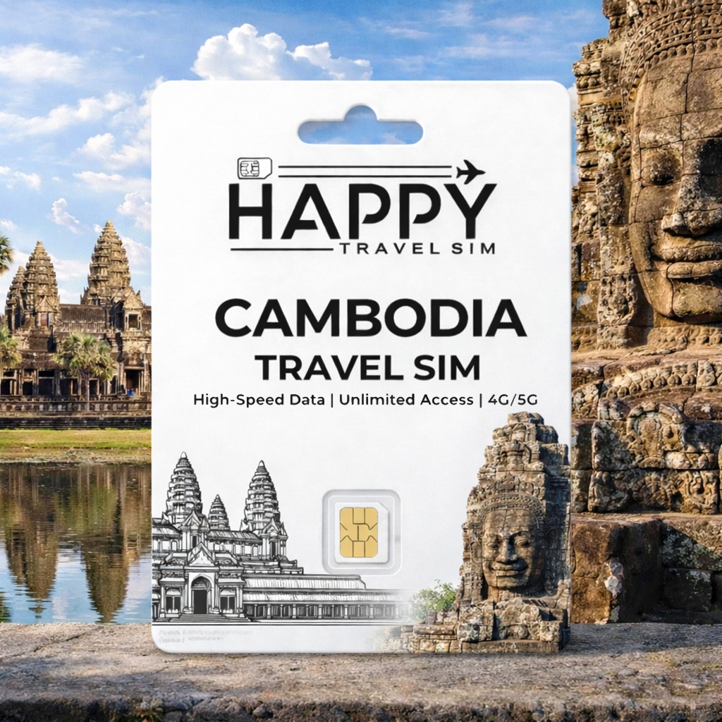 ซิมกัมพูชา 4G Cambodia Tourist SIM Card | เน็ตไม่จำกัดรายวัน Unlimited ...