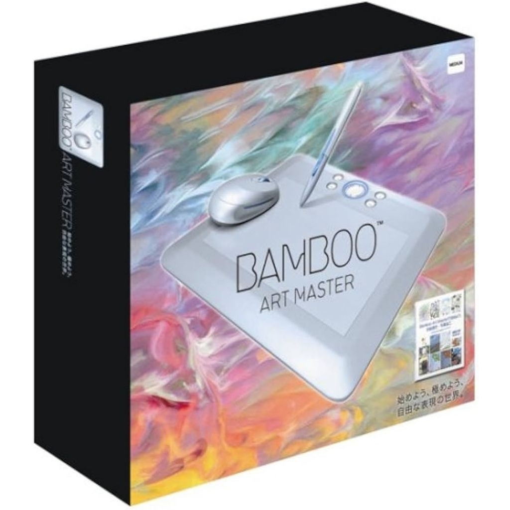 D3【中古】WACOM Bamboo Art Master CTE-650/S1 WACOM BAMBOO ART MASTER A5 CTE-650/S1-DX​ ครบกล่อง​ สวย​ ใหม่