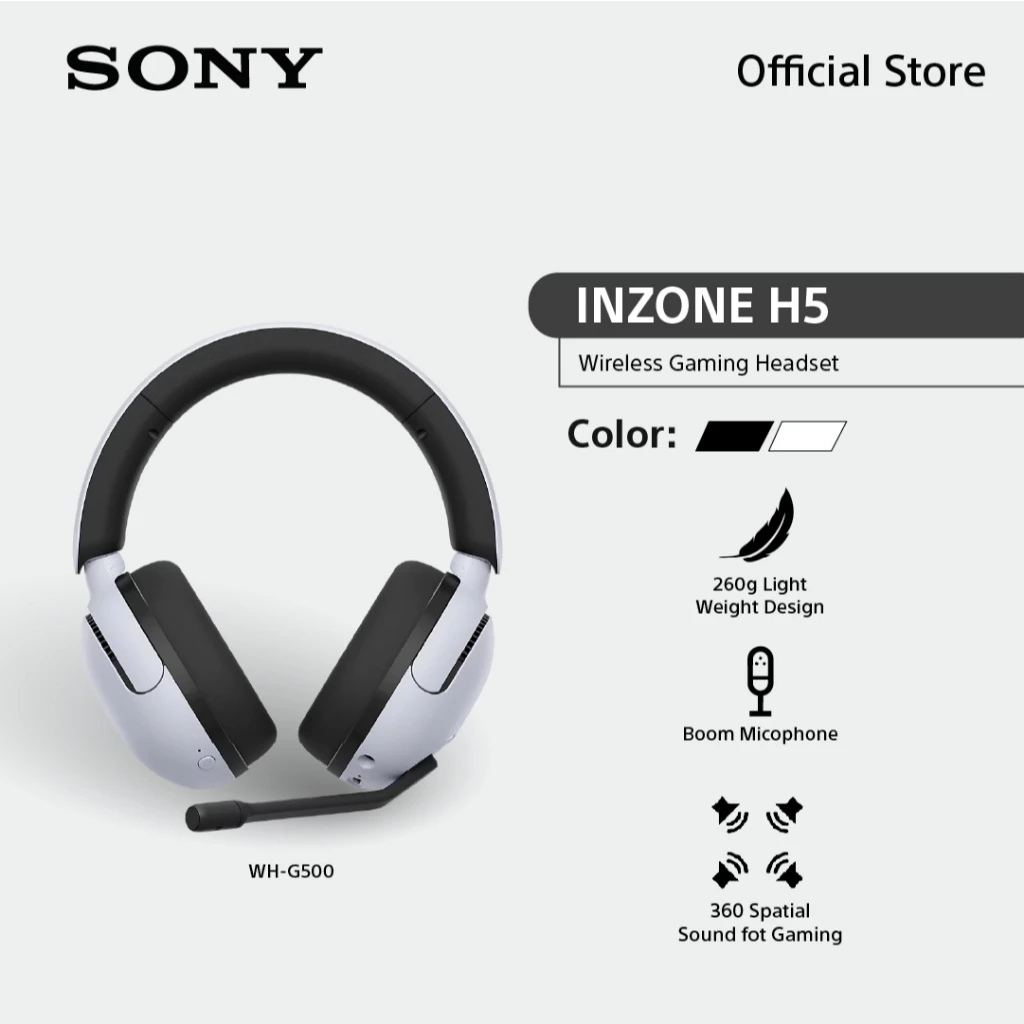Sony INZONE H5 (รุ่นไร้สาย / Wireless)