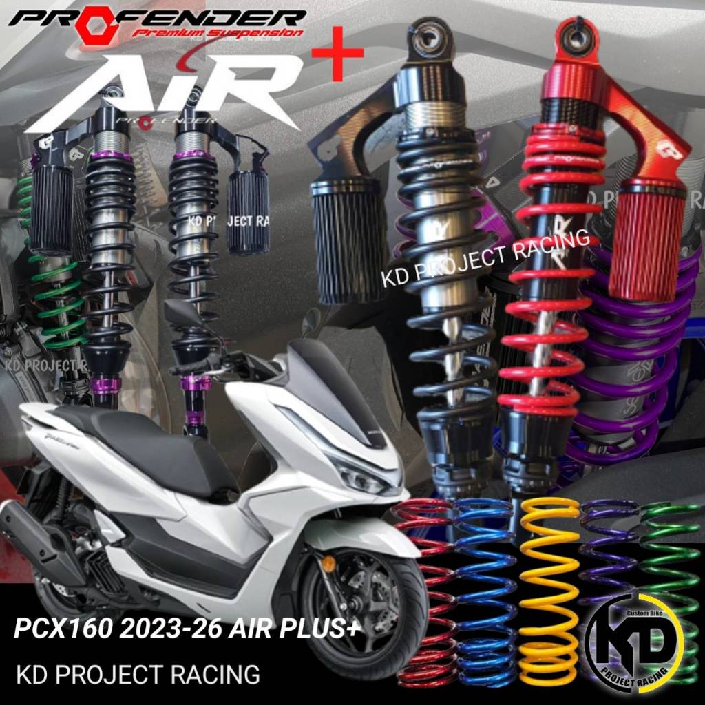 ส่งฟรี🚩โช๊ค Profender รุ่น Air Plus+PCX160 (สูง335mm-365mm) 2019-2026 ...