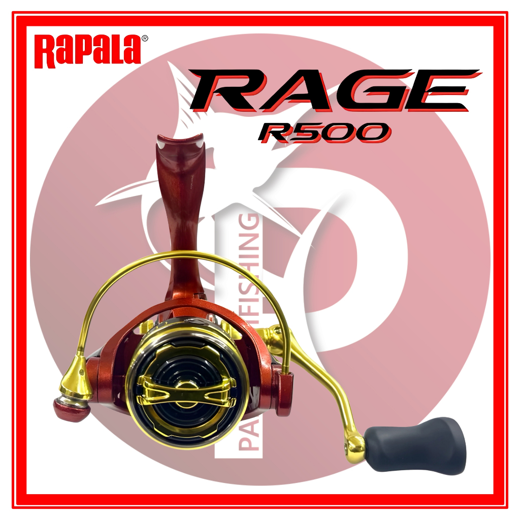 รอกสปินนิ่ง RAPALA RAGE R500 2025 | Shopee Thailand