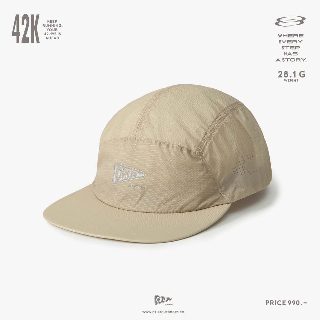 CALMOUTDOORS: Calm Running Cap (42K Edition) หมวกวิ่ง Calm Outdoors ...