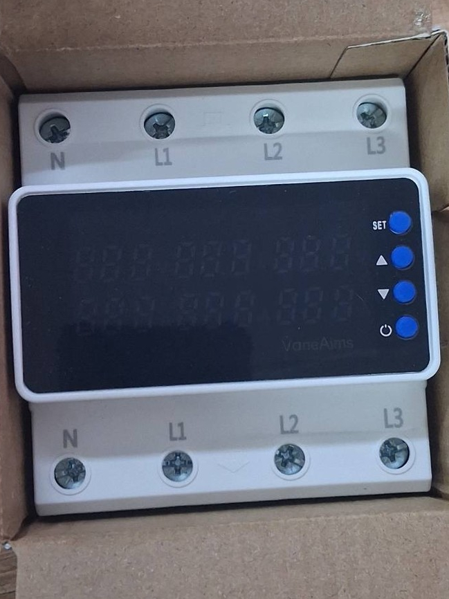 ชิโนทามเมอร์ 100A 380v 3เฟส 4สาย Shino timer ตัวป้องกันไฟAC ไฟตก ไฟเกิน ...