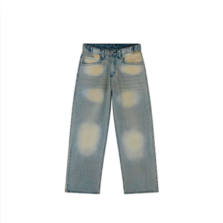 Velika™ │กางเกง BAGGY JEANS UNISEX [RUST BLUE]