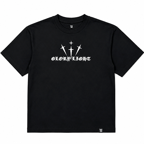 TZ GLORY LIGHT TEE - black
