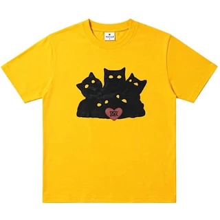 VGH X PURR BLACK CAT TEE