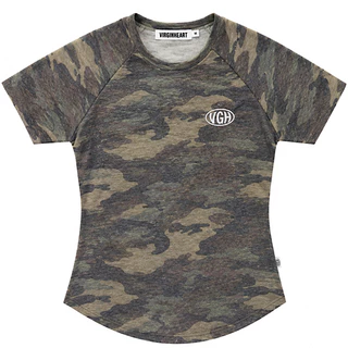 VGH MINI BANNER CAMO BABY TEE