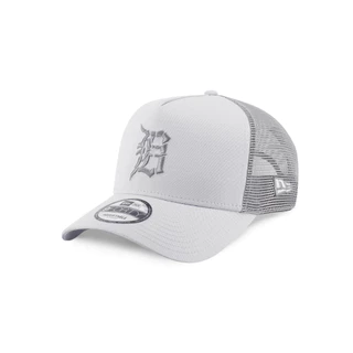 หมวกแก๊ป New Era รุ่น Detroit Tigers Shattered Logo Silver Snow 9Forty A-Frame Trucker Cap