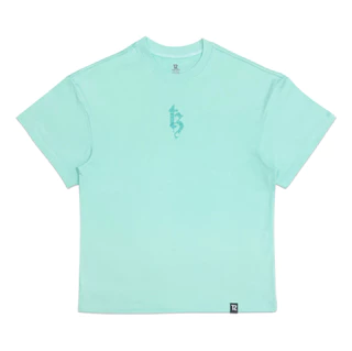 TZ Chrome Doodle Tee - Green Mint [TZ WORLDWIDE]