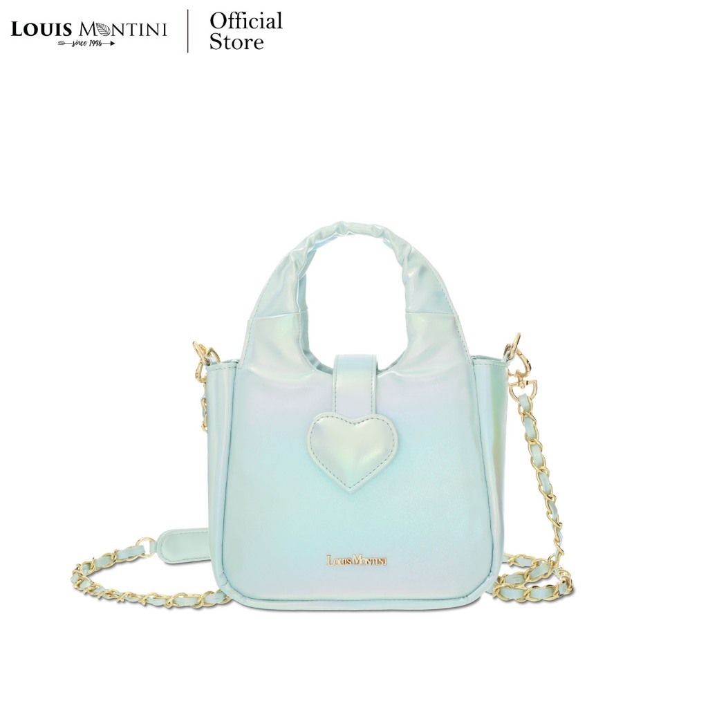 [Clearance sale] Louis Montini (Serina heart) กระเป๋าถือสะพายข้างผู้หญิง Shoulder Bag กระเป๋า BPU03