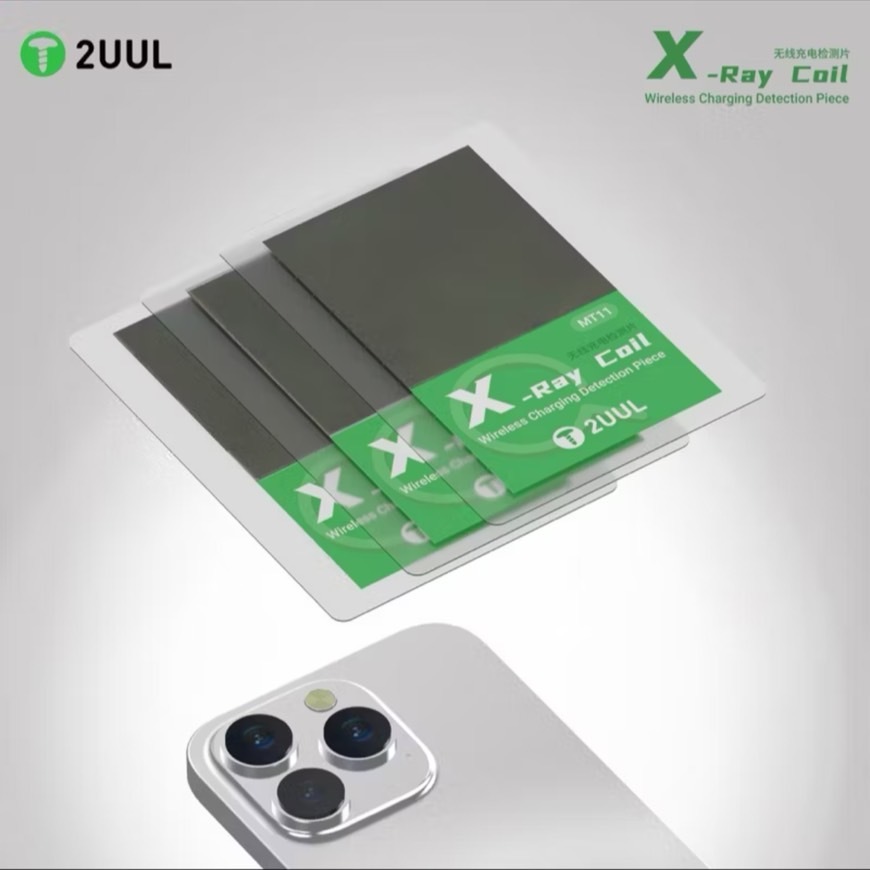แผงเช็ค Wallet ชาร์ต 2UUL MT11 X-Ray Coil Wireless Charging Detection ...