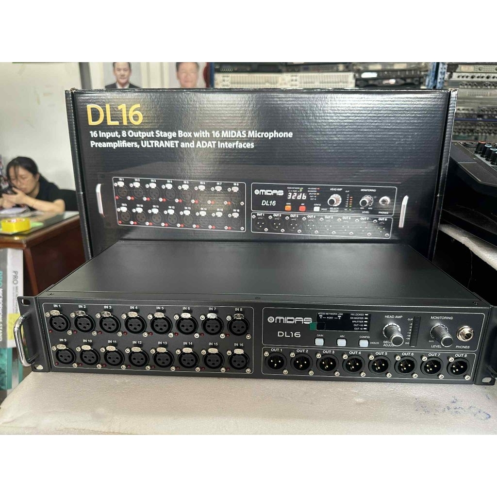Midas Stage Box DL16 Stage BOX. ของแท้ 100% ประกัน 1 ปี | Shopee Thailand