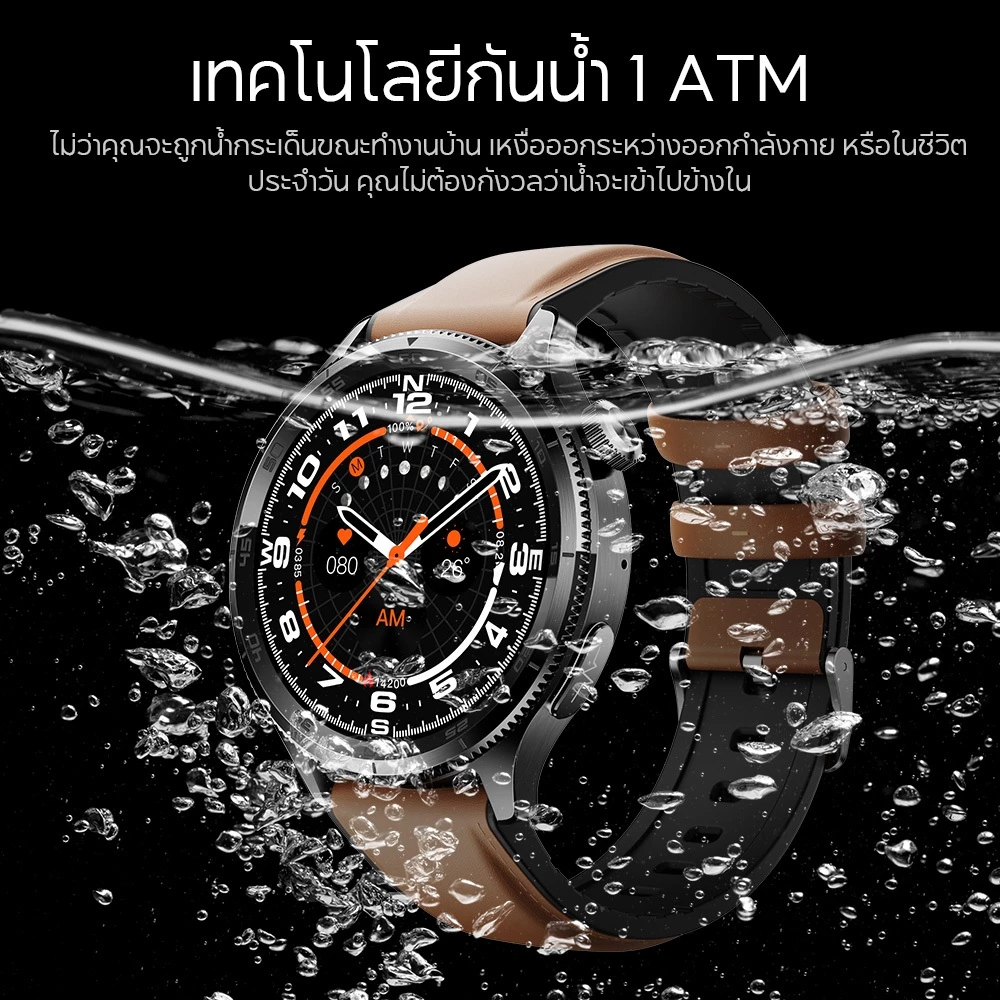 Aolon Pulse Smartwatch ECG AMOLED วัดความดัน