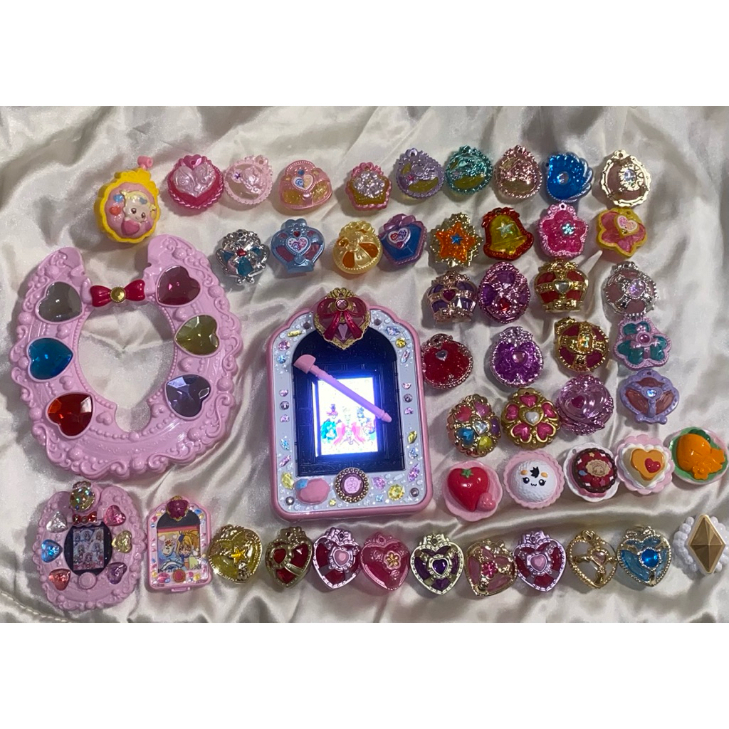 พริตตี้เคียว Precure Mirai Pad Memorial Cure Clock Set คีย์ 46 ชิ้น ...