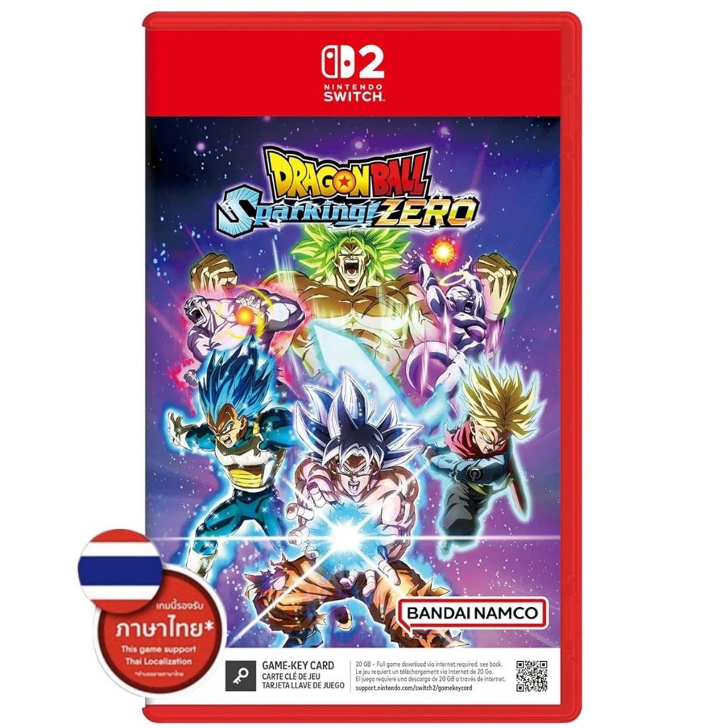 Nintendo SWITCH2 DRAGON BALL SPARKING ZERO (GAME KEYCARD) | Shopee Thailand