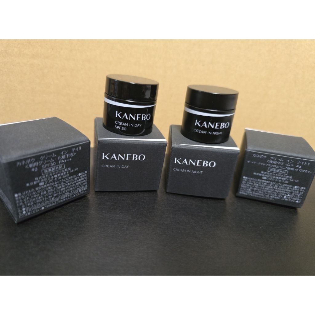 KANEBO CREAM IN DAY II และ CREAM IN NIGHT II ขนาดเดินทาง 4กรัม | Shopee ...