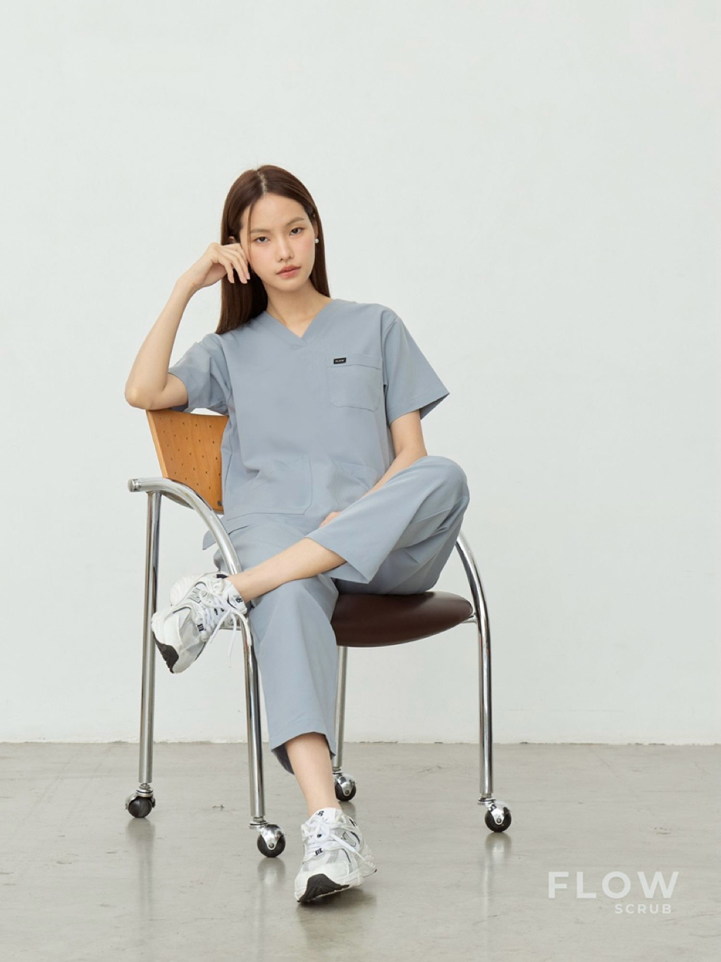 FLOW SCRUB ชุดสครับ UNISEX WIND COLOR | Shopee Thailand