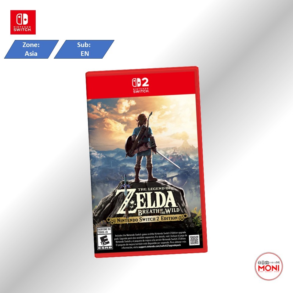 เกมส์ The Legend of Zelda Breath of the Wild (Asia) (EN) แผ่น