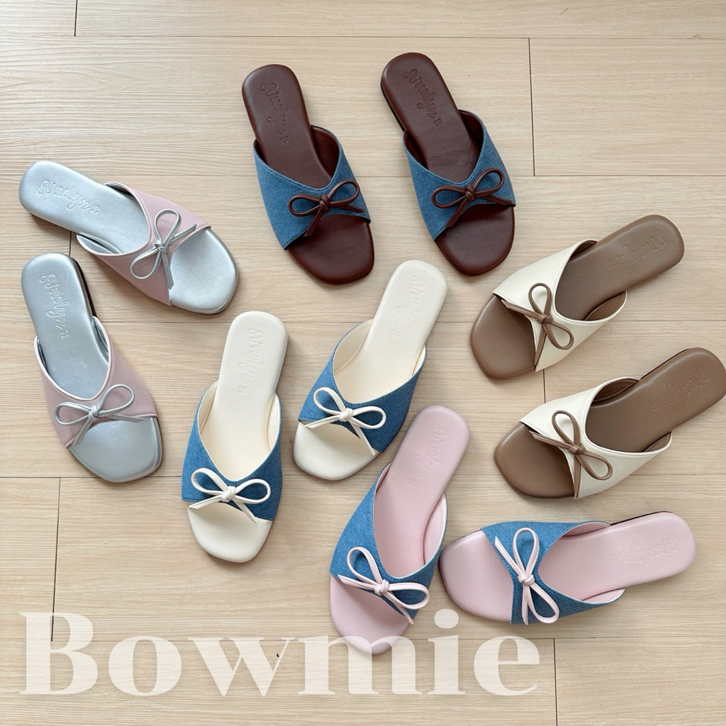 รองเท้าแตะรุ่น Bowmie สวมหน้าโบว์