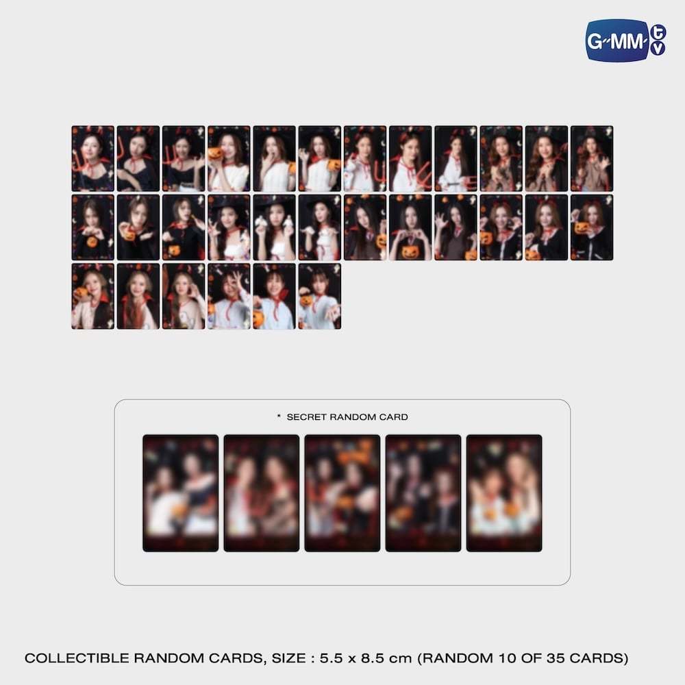 GMMTV GIRLS Random Card Too Cute To Spook / Mood Quest Collection