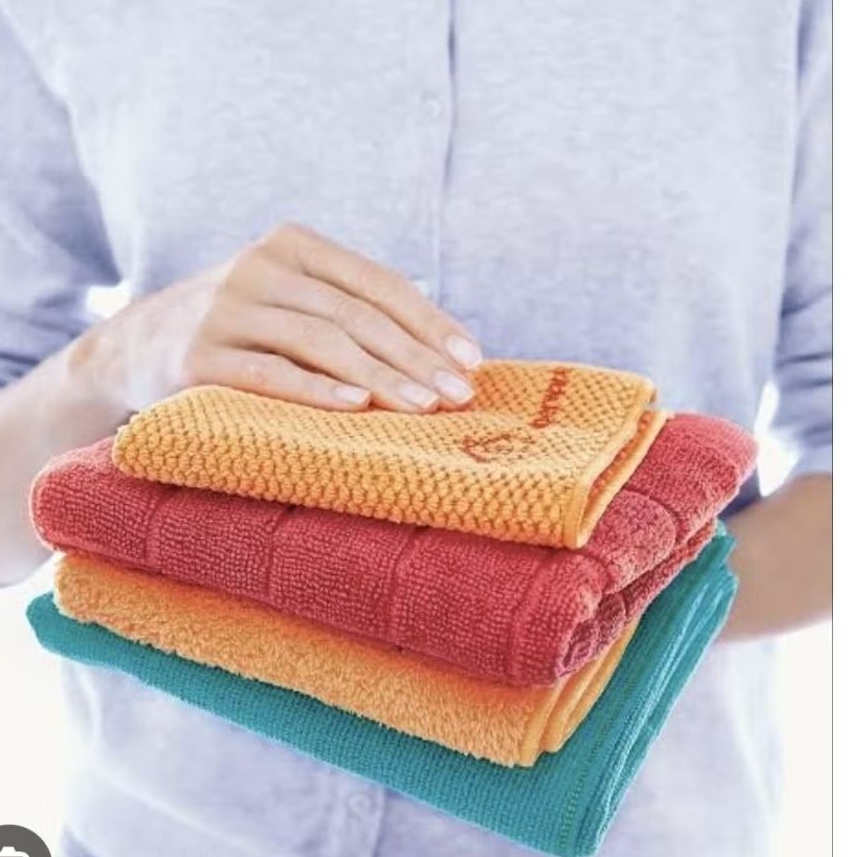 Tupperware ผ้าไมโครไฟเบอร์ ผ้าเช็ดอเนกประสงค์ ทำความสะอาดได้เงาวับ ...