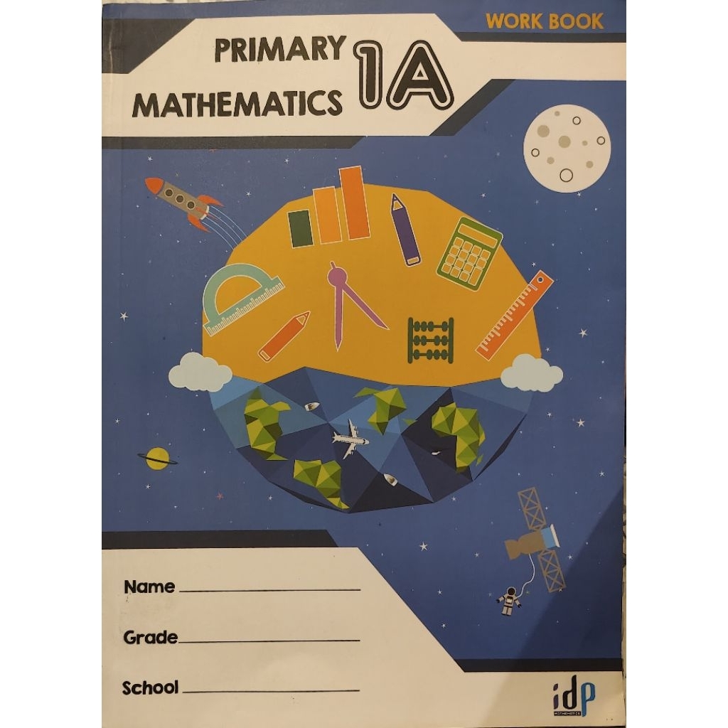 Primary Mathematics 1A Workbook IDP หนังสือแบบฝึกหัดวิชาเลขระดับประถม หนังสือเรียน | Shopee Thailand