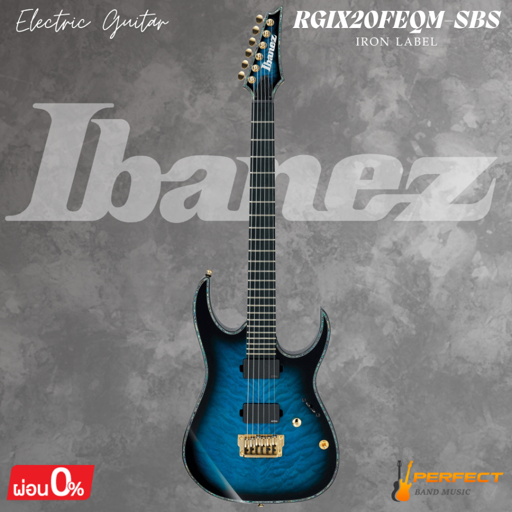 กีตาร์ไฟฟ้า Ibanez RGIX20FEQM-SBS Electric Guitar * กรุณาสอบถาม