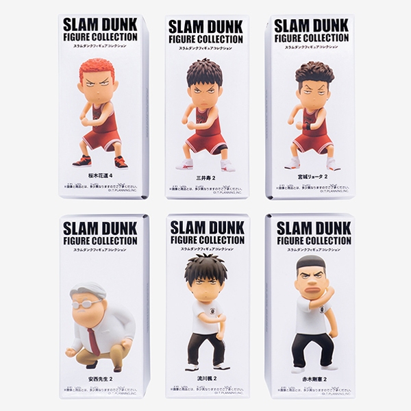 Pre-order - SLAM DUNK FIGURE COLLECTION -Shohoku SET2- (Slamdunk