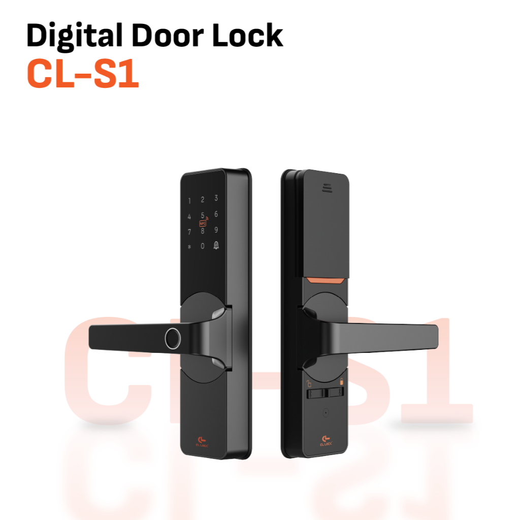 (CL LOCK) Digital door lock รุ่น CL-S1 ติดตั้งฟรี (กรุงเทพฯและพื้นที่ ...
