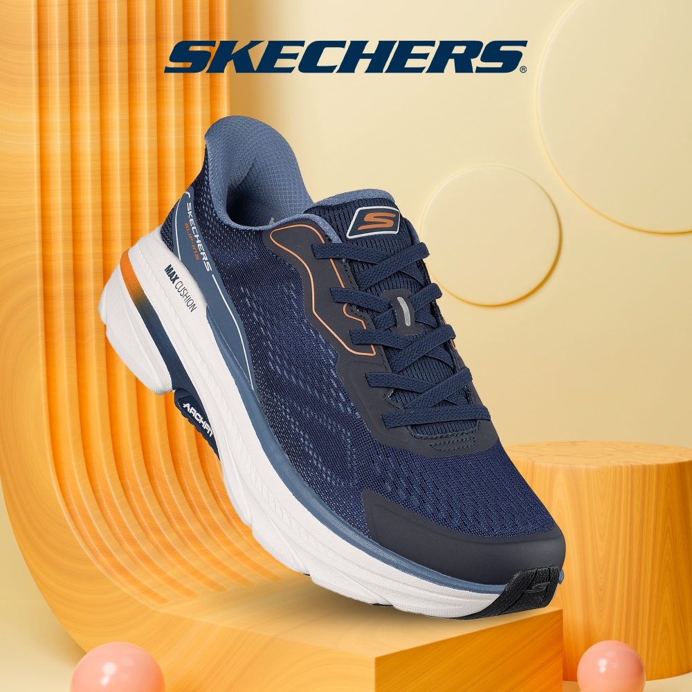 Skechers สเก็ตเชอร์ส รองเท้าผู้ชาย Men Max Cush Arch Fit2.0