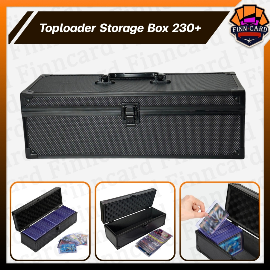 Toploader Storage Box 230+ กล่องเก็บการ์ดสะสมและการ์ดกีฬา | Shopee Thailand