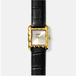LAPHONT SITU WATCH LARGE GOLD CASE STARBURST DIAL
