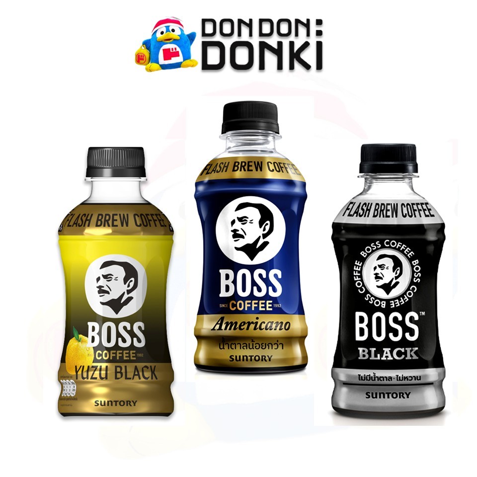 BOSS COFFEE กาแฟพร้อมดื่ม ชนิดขวด | Shopee Thailand