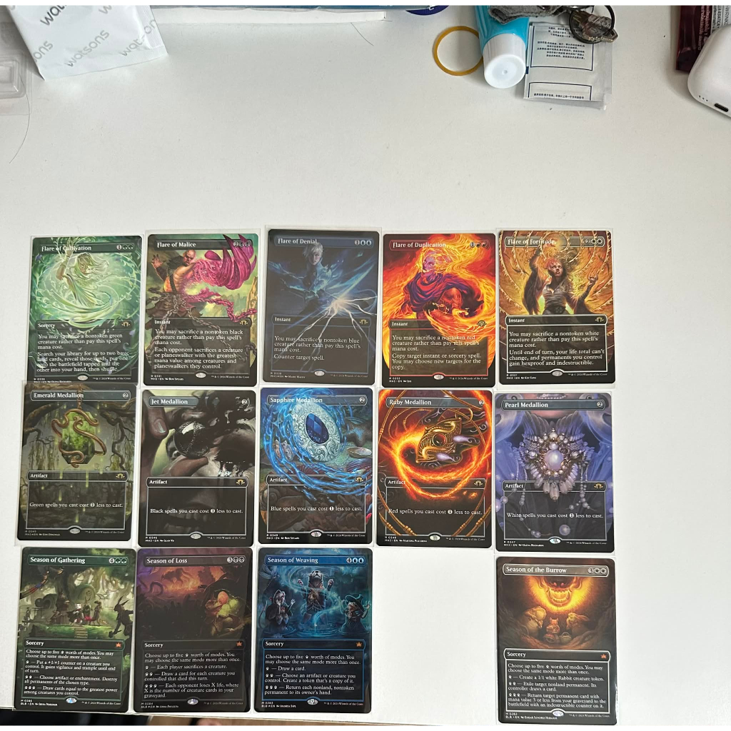 MTG : SET Flare 5 ใบ โปรดอ่านรายละเอียดด้านล่าง 5 ใบเท่านั้น | Shopee ...
