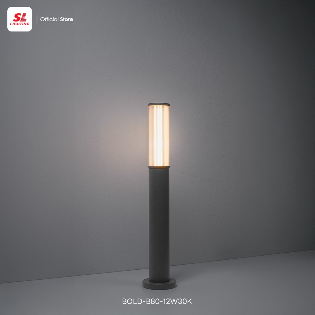 SL LIGHTING | BOLD Series โคมไฟติดผนังภายนอกและโคมไฟเสาสนาม LED รุ่น ...