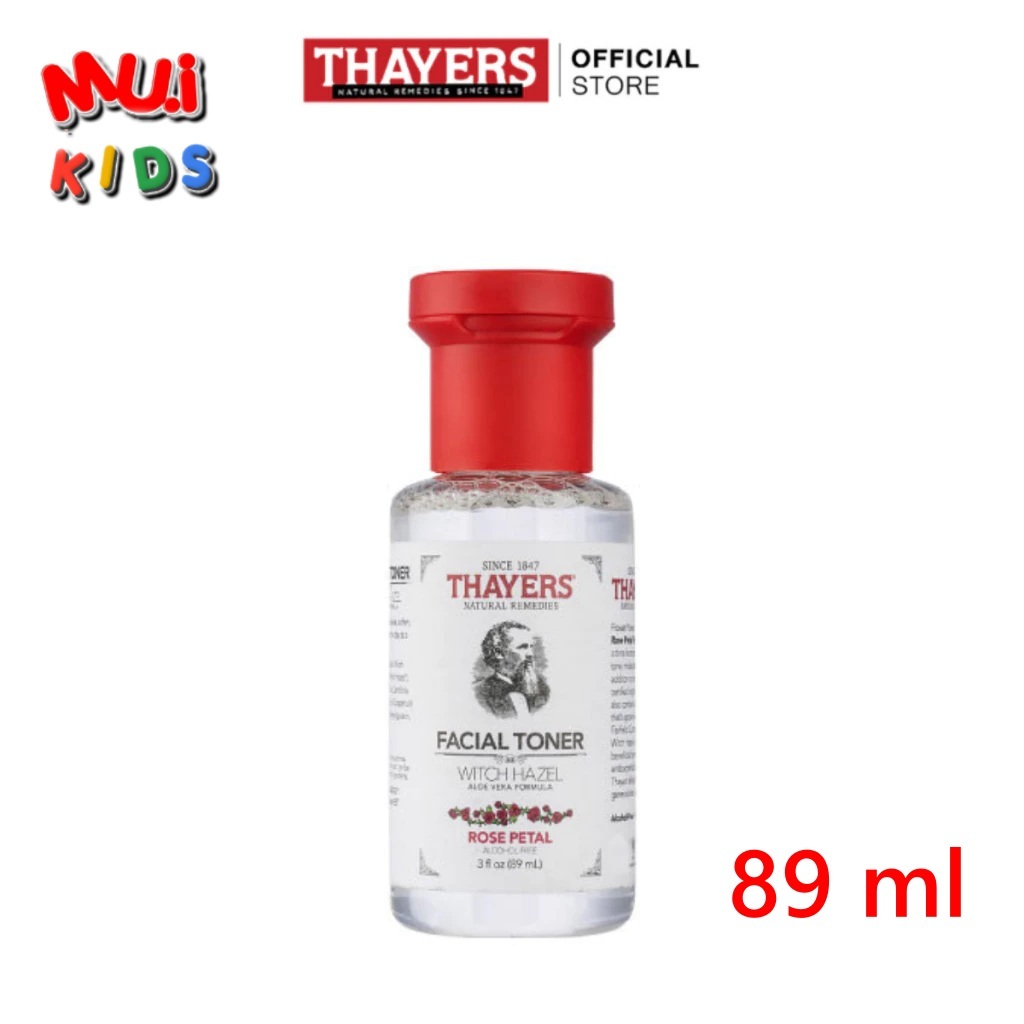เธเยอรส์ โทนเนอร์ โรสพิเทล 89 มล. Thayers Rose Petal Witch Hazel Toner ...
