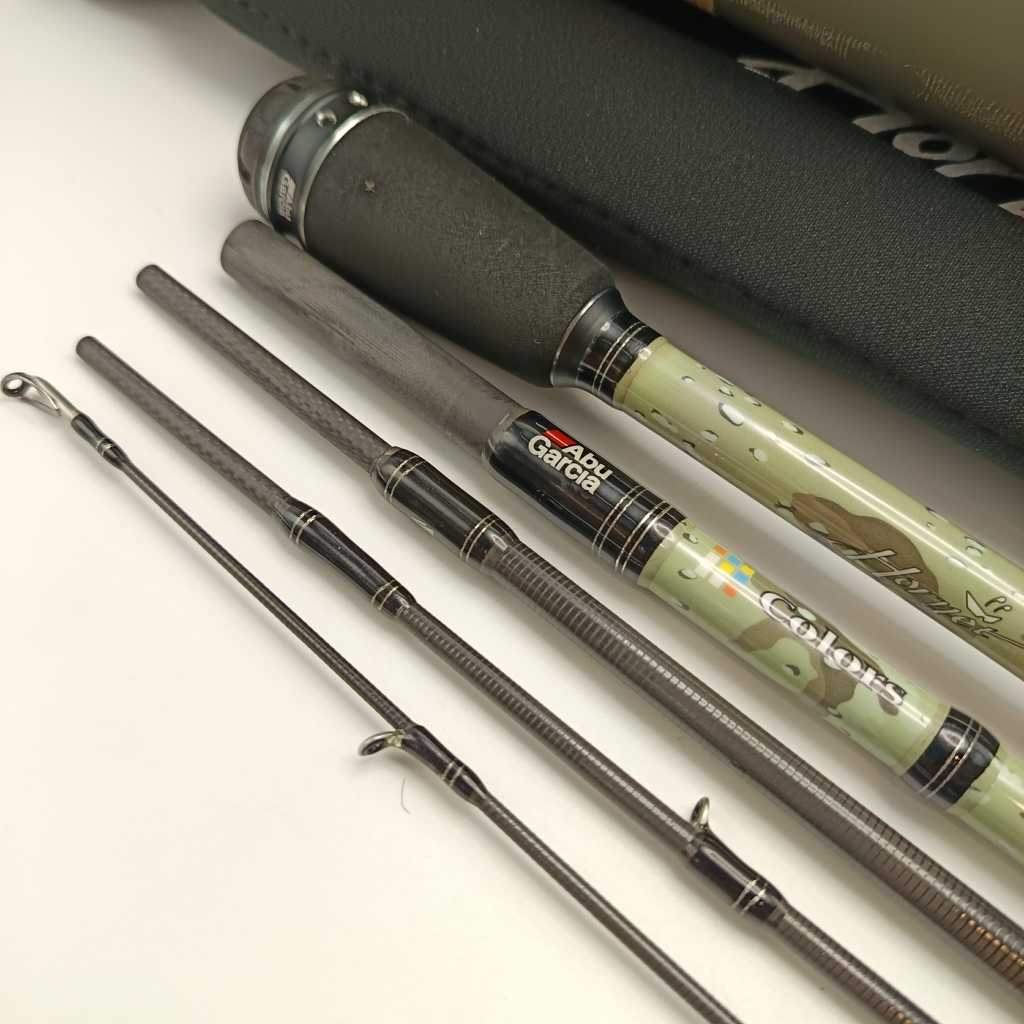 Abu Garcia Hornet Colors HCC-685M / คันเบ็ดสายเดินทาง 5ท่อน พกพา