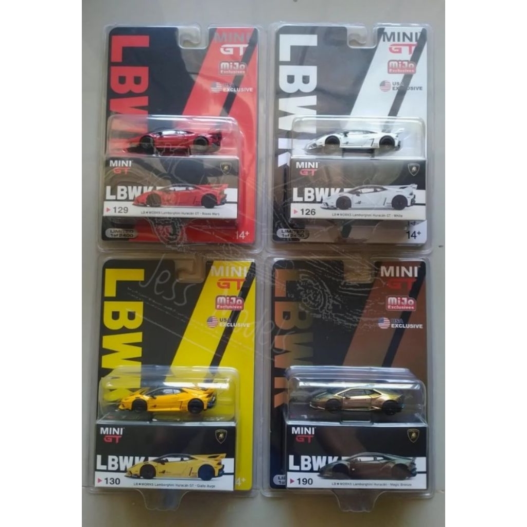 MINI GT LB*WORKS Lamborghini Huracan GT USA EXCLUSIVE LIMITED | Shopee ...