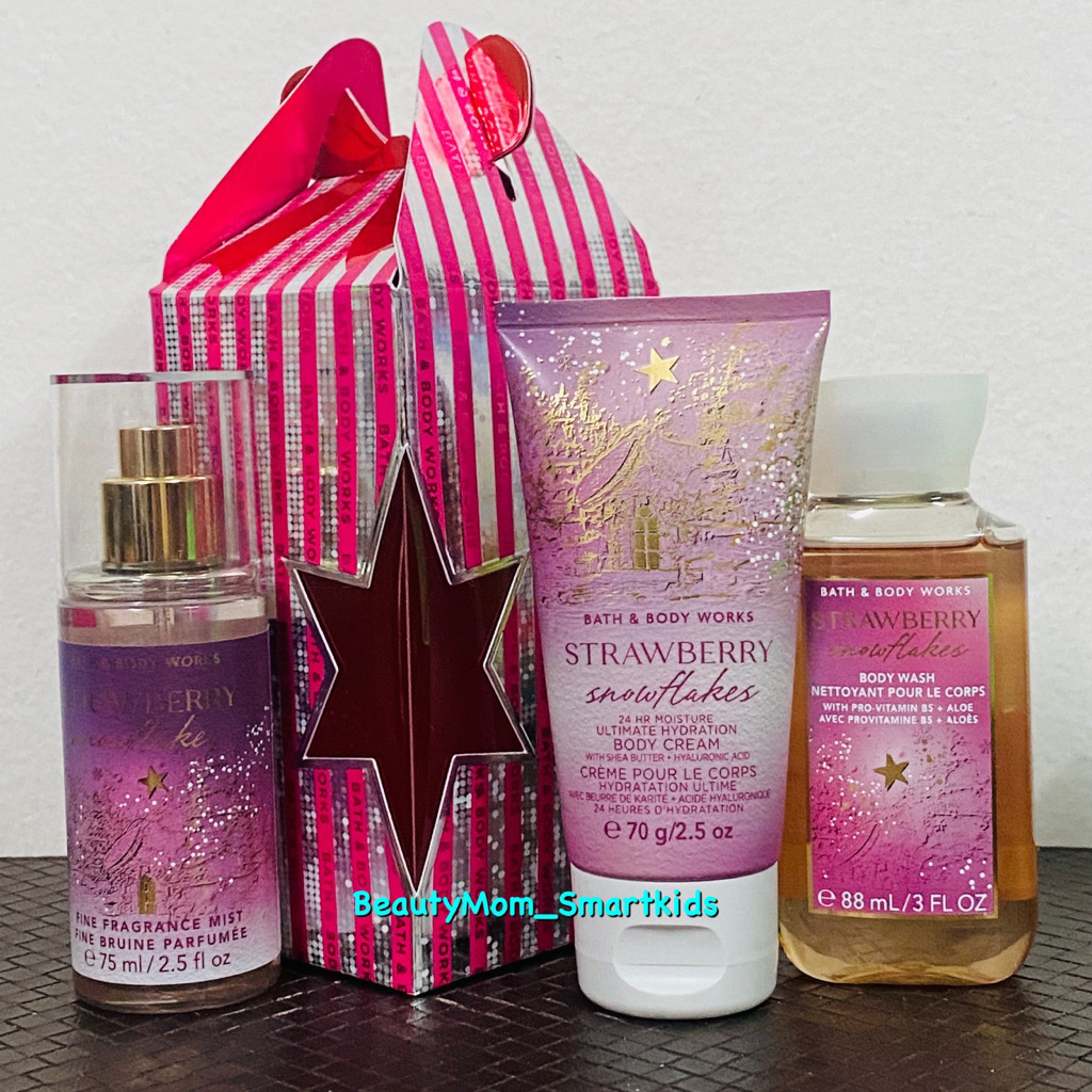 Bath & Body Works Signature Collection Travel set Sx3 pcs. ชุด