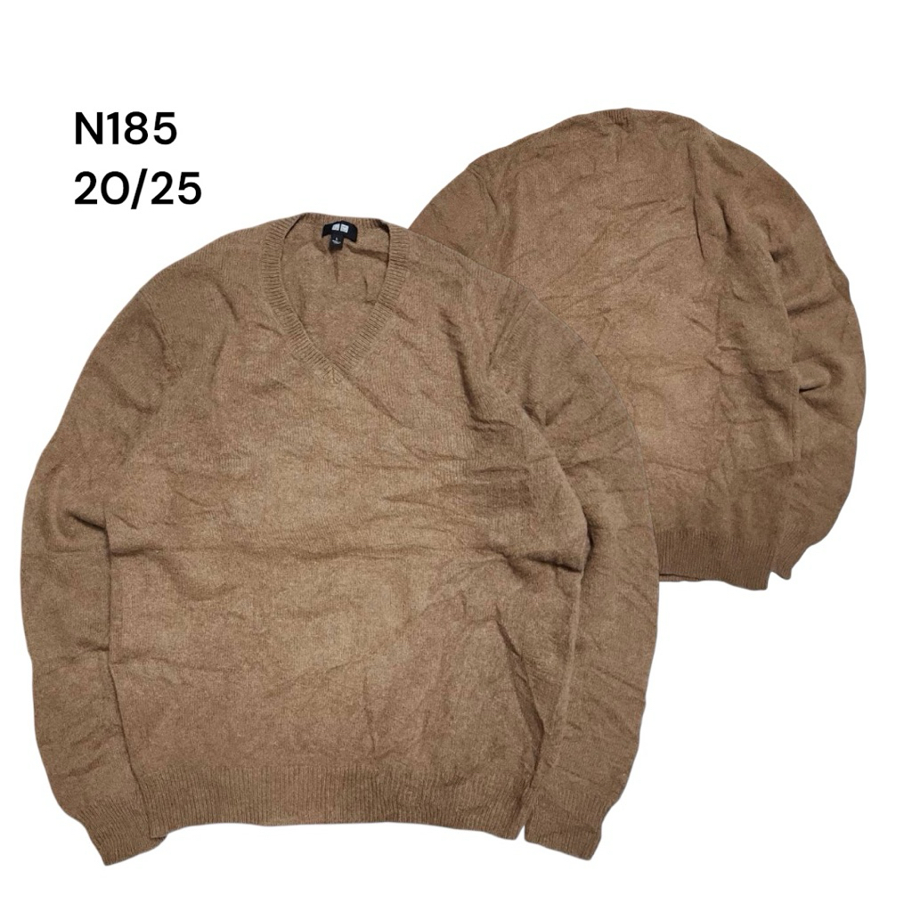 Uniqlo เสื้อสเวตเตอร์ยูนิโคล่ N185 | Shopee Thailand