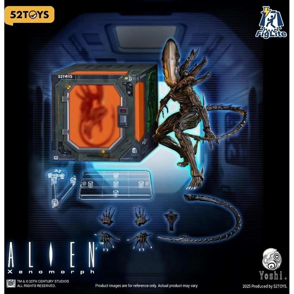 52TOYS Alien FigLite Xenomorph 1/12 เอ เลี่ยน 52ทอย ฟิกเกอร์ สินค้าใหม่ ...
