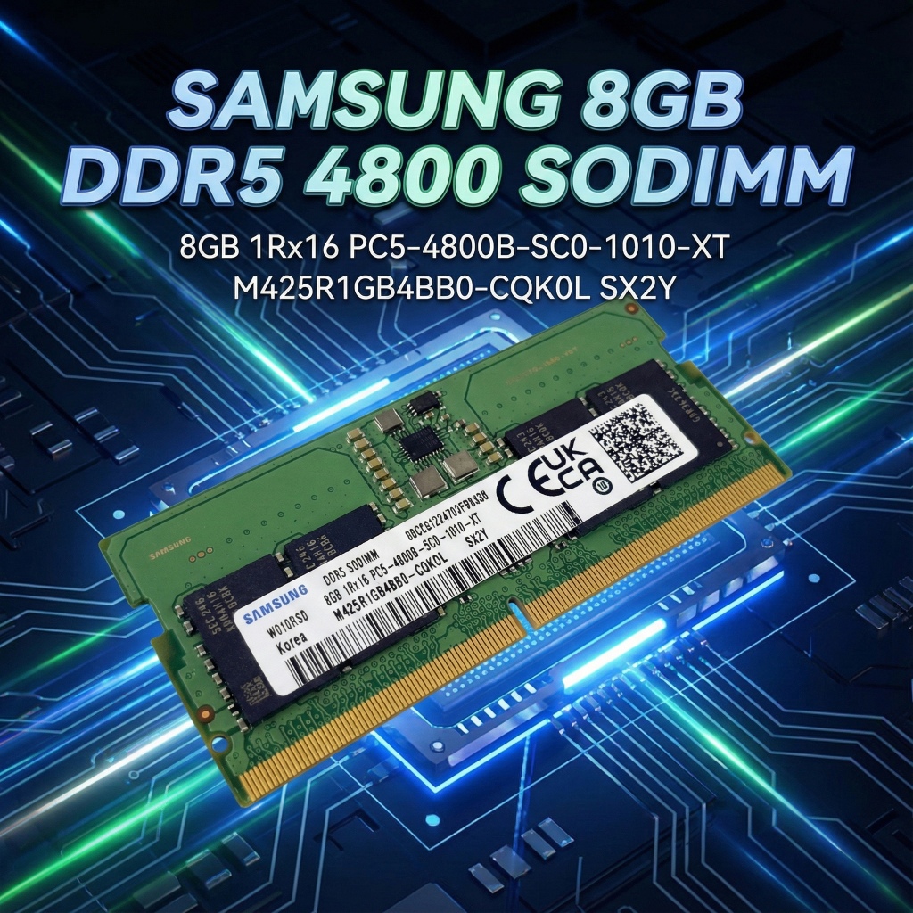 RAM Notebook Samsung DDR5 8GB Bus 4800MHz (PC5-4800B) แรมโน๊ตบุ๊ค มือ ...