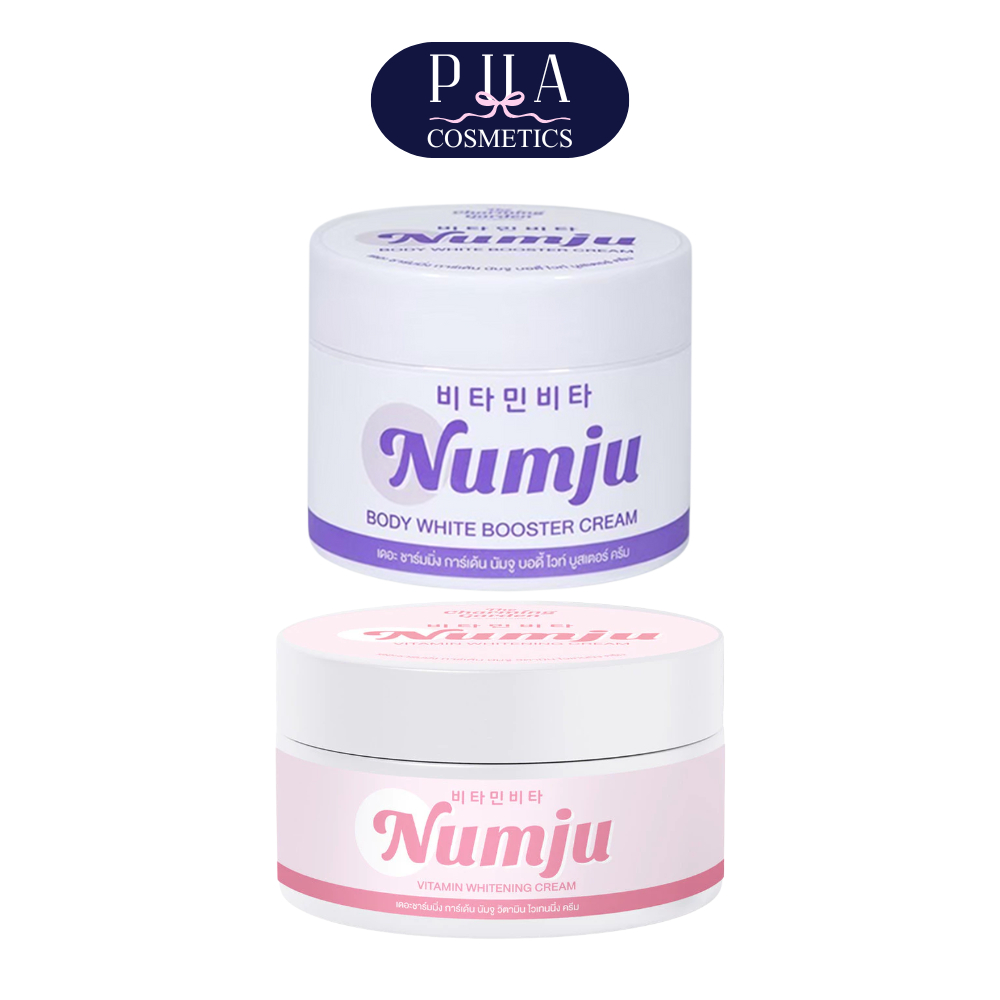 Numju Vitamin Whitening/Body White Booster Cream ครีมนัมจู กระปุก 100 g ...