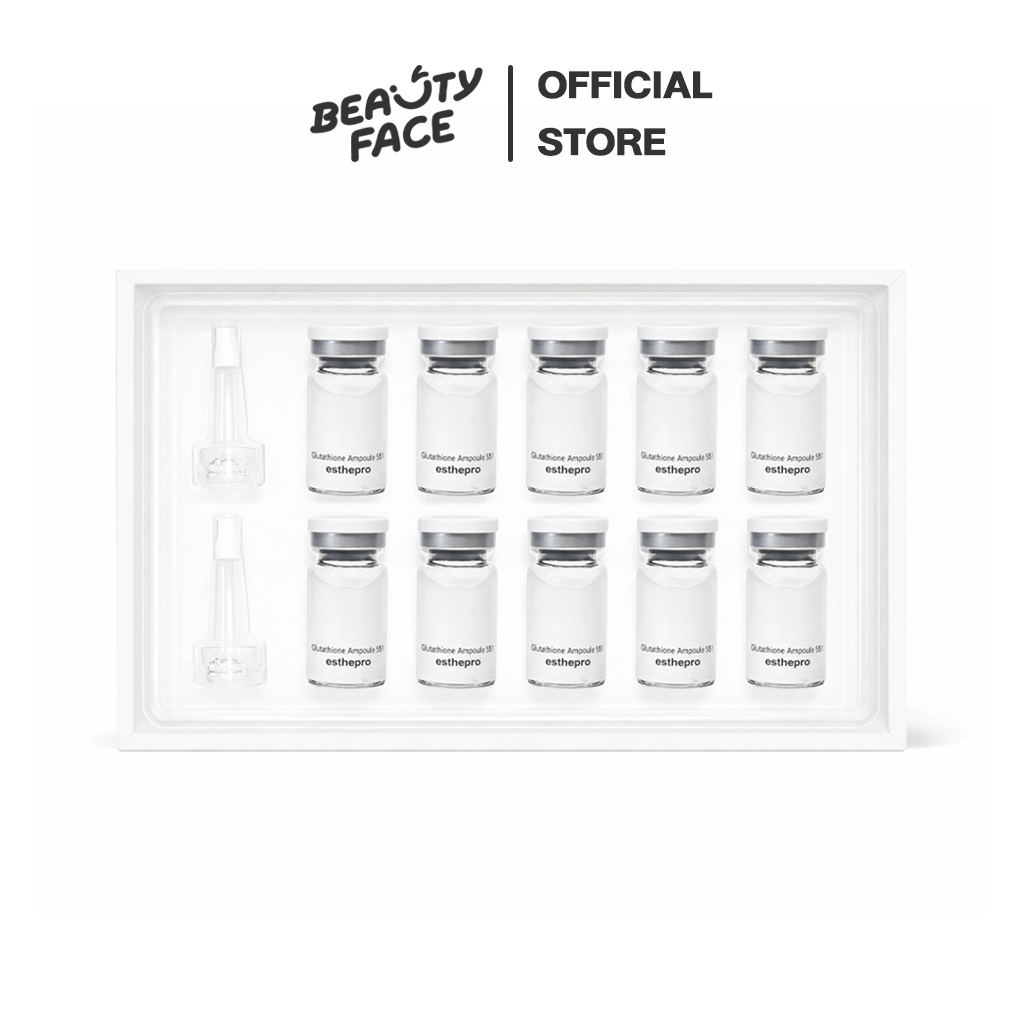 esthepro Glutathione Ampoule 551 แอมพลูกลูต้าเกาหลี ผิวกระจ่างใส ปรับสีผิวให้สม่ำเสมอ ลดเลือนจุดด่างดำ ผิวเรียบเนียน