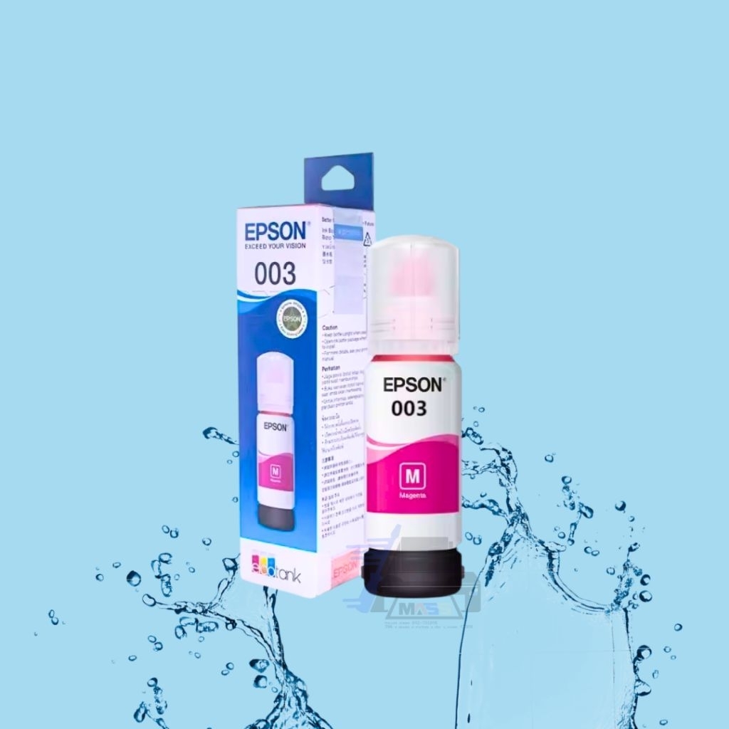 หมึกเติม Epson 003 แท้ ศูนย์ไทย 100% มีกล่อง For L3110 L3210 L3216 ...