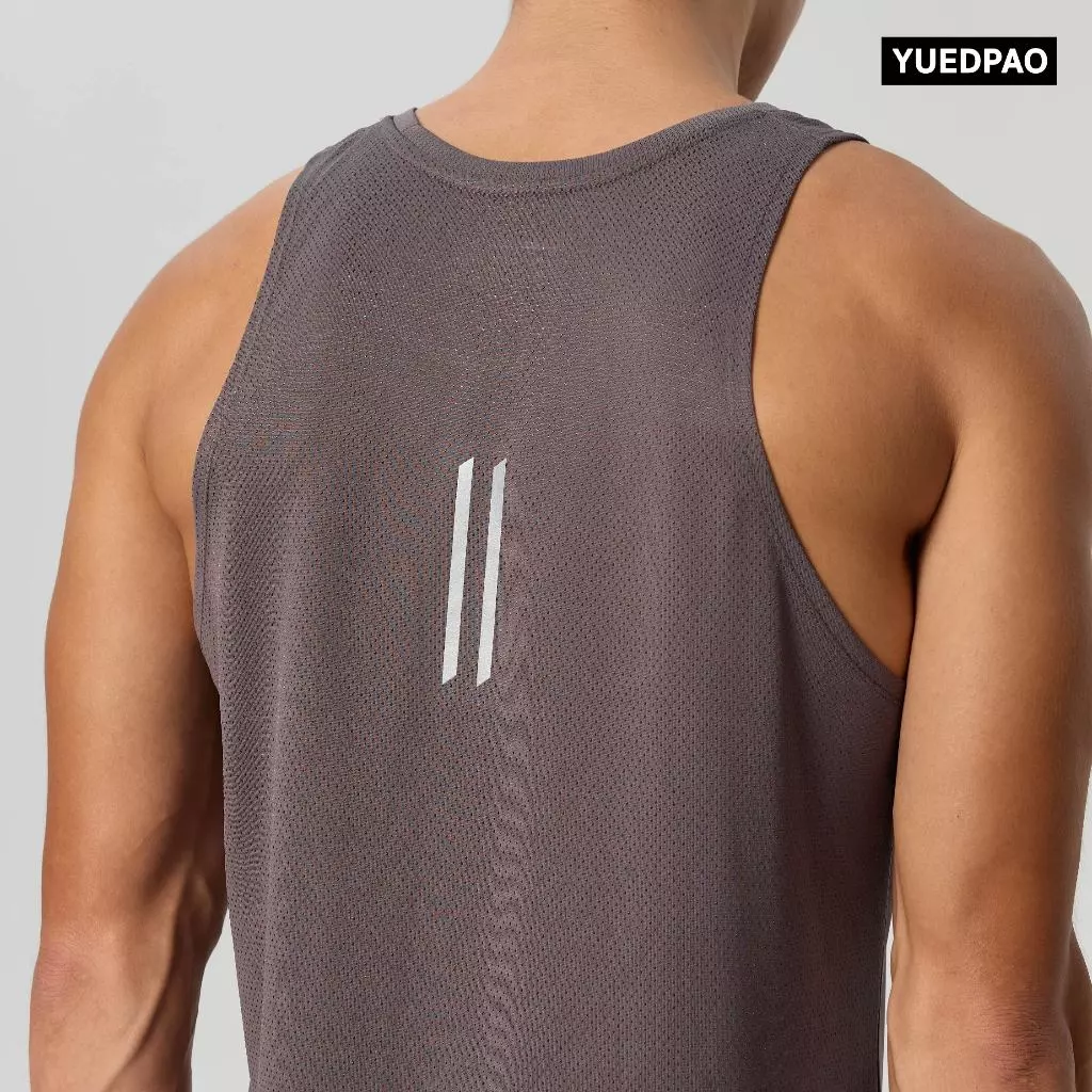 Yuedpao Sportswear - Athletic Shirts (Men) เสื้อออกกำลังกายแขนกุดผู้ชาย เสื้อกีฬา เสื้อกล้ามสำหรับวิ่ง (10 สี) thumbnail 8